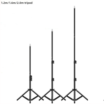 DDZ αλουμινένιο τρίποδο φωτισμού για φωτογράφηση, 3-άξονικός γιμπαλ, φορτίο 2-5 kg