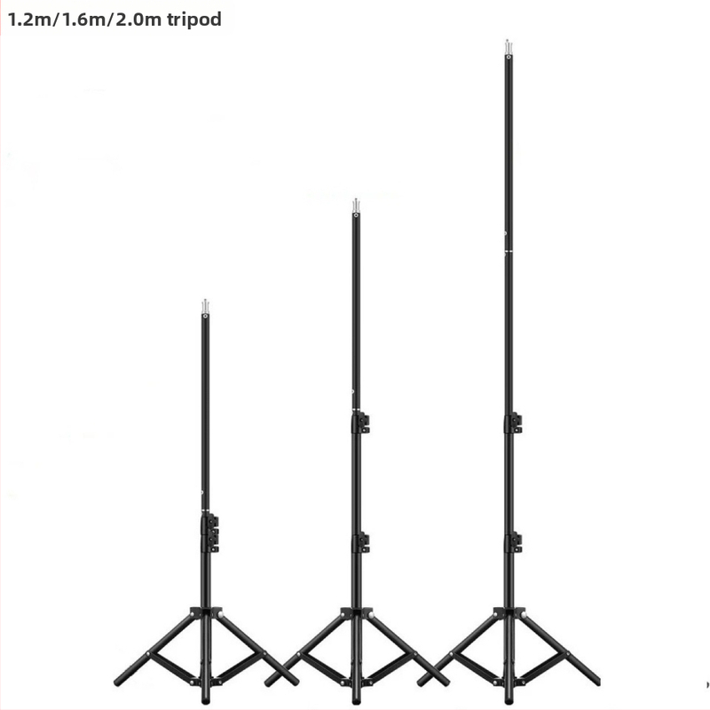 DDZ алуминиев светлинен штатив за фотография с 3-осов гимбал, товароподемност 2-5 кг