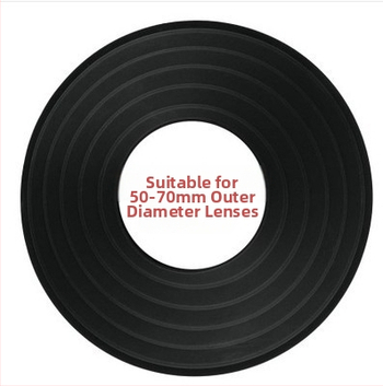 Σιλικονούχος σκιά φακού – γενική συμβατότητα, προσαρμογή για φακό, βάρος 0.154