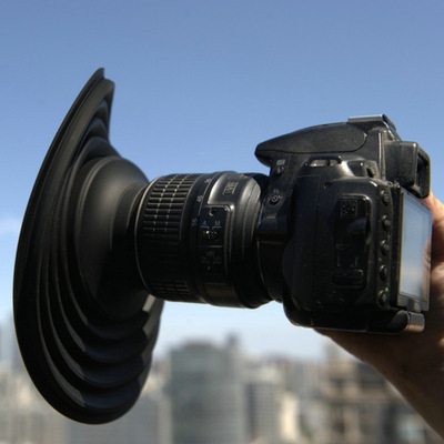 Σιλικονούχος σκιά φακού – γενική συμβατότητα, προσαρμογή για φακό, βάρος 0.154