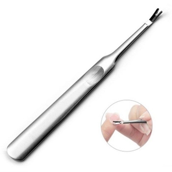 Σετ από ανοξείδωτο ατσάλι Push Fork για αφαίρεση νεκρής επιδερμίδας – μανικιούρ και πεντικιούρ, εργαλείο απολέπισης