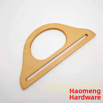 Кръгла дървена дръжка за чанта, модел A-089, марка Meters