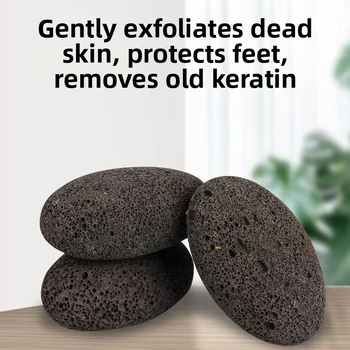 Οβάλ λίθος άλεσης από ηφαιστειακό πέτρωμα για κάλους – Μάρκα: Six Miles Shop; Υλικό: ηφαιστειακή πέτρα; Σχήμα: Οβάλ; Ποσότητα κουτιού: 500; Εισαγόμενο: Όχι