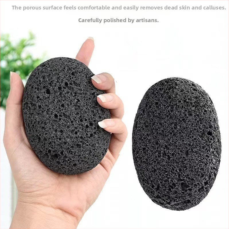 Vulkāniskā akmens kāju kalumu noņemšanai – Ovāla forma; Zīmols: Six Miles Shop; Materiāls: vulkāniskais akmens; Forma: ovāla; Kastes daudzums: 500; Importēts: Nē