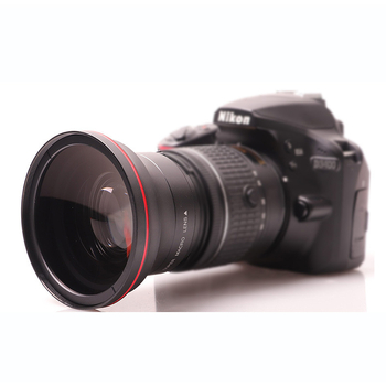 Lightdow 0.43x ευρυγώνιος μακρο 2-σε-1 οπτικός φακός