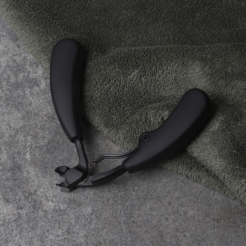 Nago žnyplės su išlenkta žnyple, didelis atidarymas, apsauga nuo lašėjimo, plastikas + nerūdijantis plienas