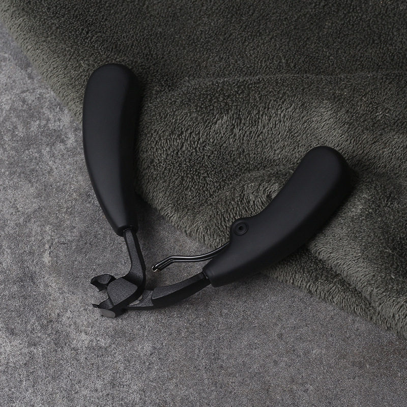 Nago žnyplės su išlenkta žnyple, didelis atidarymas, apsauga nuo lašėjimo, plastikas + nerūdijantis plienas