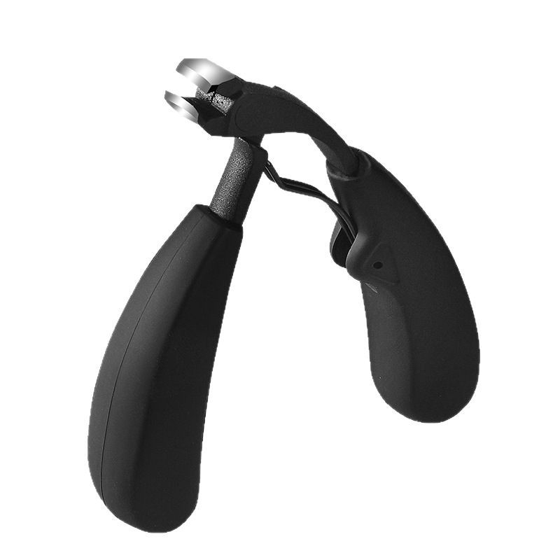 Nago žnyplės su išlenkta žnyple, didelis atidarymas, apsauga nuo lašėjimo, plastikas + nerūdijantis plienas