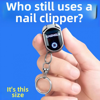 Vokiško stiliaus transformuojamas nagų klipsas, mini sulankstomas dizainas, anglies plienas, modelio nr. HJ54156121, OEM ženklas