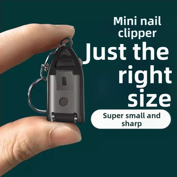 Vokiško stiliaus transformuojamas nagų klipsas, mini sulankstomas dizainas, anglies plienas, modelio nr. HJ54156121, OEM ženklas