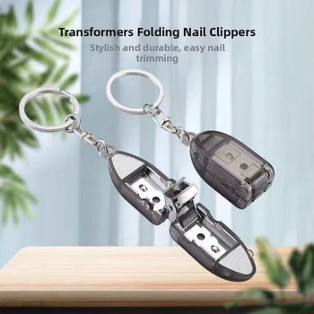 Vokiško stiliaus transformuojamas nagų klipsas, mini sulankstomas dizainas, anglies plienas, modelio nr. HJ54156121, OEM ženklas