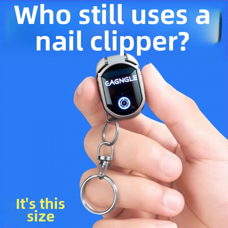 Vokiško stiliaus transformuojamas nagų klipsas, mini sulankstomas dizainas, anglies plienas, modelio nr. HJ54156121, OEM ženklas