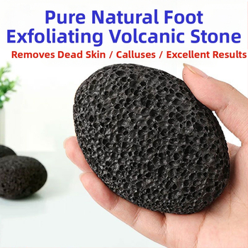Πέτρα ποδιού για απολέπιση κάλων με ηφαιστειακή πέτρα — οικιακή χρήση, μάρκα Morning Island, μη εισαγόμενο, Υλικό: μεταξωτό λουλούδι