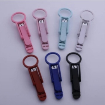 Yuhua nagų žirklės su didinamuoju lęšiu, universaliam naudojimui, plastikas + nerūdijantis plienas, apsauga nuo purslų, daugiafunkcinės