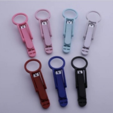 Yuhua nagų žirklės su didinamuoju lęšiu, universaliam naudojimui, plastikas + nerūdijantis plienas, apsauga nuo purslų, daugiafunkcinės