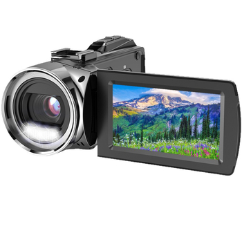 HDV8162plus kézi DV kamera, CMOS érzékelő, 1080p, 18x digitális zoom, F1.8 objektív, elektronikus képstabilizálás