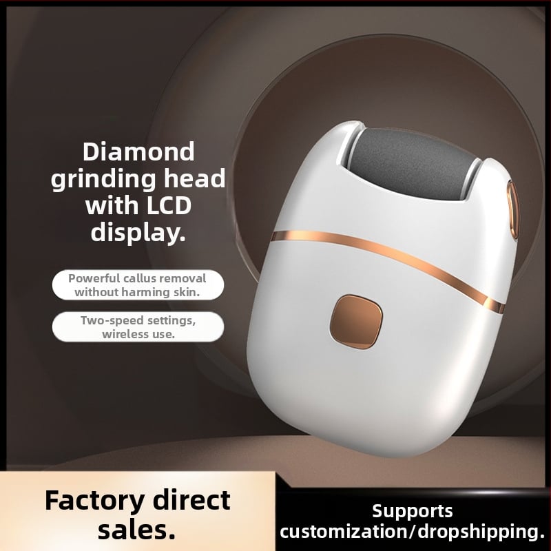 Elektrinis pėdų šlifuoklis odos mirštančioms ląstelėms pašalinti, pedikiūro įranga (išleista 2024 m.)