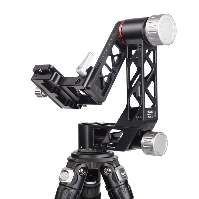Xiletu XGH3 Cantilever Head – Ultra-light DSLR/Teleobjektív fej, Alumíniumötvözet, 0,99 kg, kompatibil DSLR és teleobjektív kamerákkal