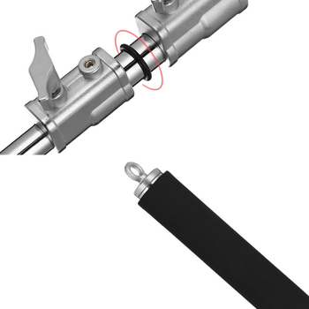 Zhijie κορυφαίο πλαίσιο φωτιστικού στούντιο, κράμα μαγνησίου, 35 mm οριζόντια ράβδος, γωνιακός βραχίονας στήριξης, βάρος 4.24