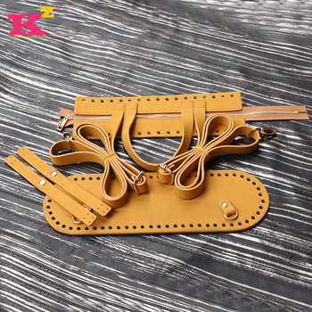 Pečių diržo komplektas kuprinei – PU oda, užtrauktuko grandinė, Medžiagų rinkinys, 2024 m. pavasaris