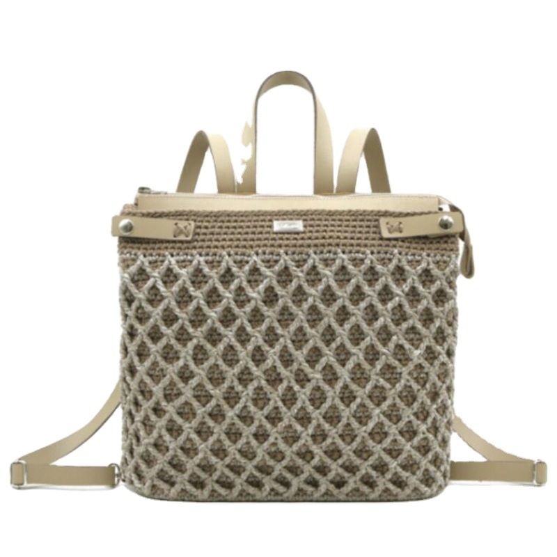 Pečių diržo komplektas kuprinei – PU oda, užtrauktuko grandinė, Medžiagų rinkinys, 2024 m. pavasaris