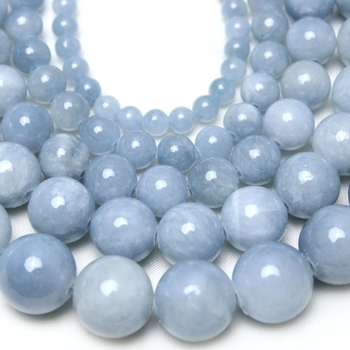 Χαλατές χάντρες από νεφρίτη για νήμα — φυσικό στυλ, κοπή και στιλβωση, μάρκα YOUTH CADENCE