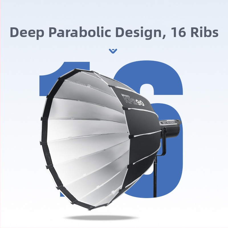 Triopo KP2-70120 Софтбокс за професионална фотография, конструкция от плат, тегло 3