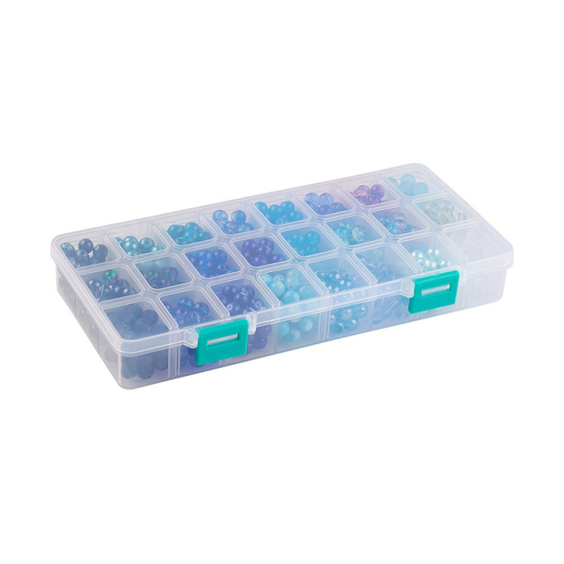 Üveg szabad gyöngyök DIY ékszerkészítéshez — Net Red Wind stílus, személyes tendencia, feldolgozás: Other