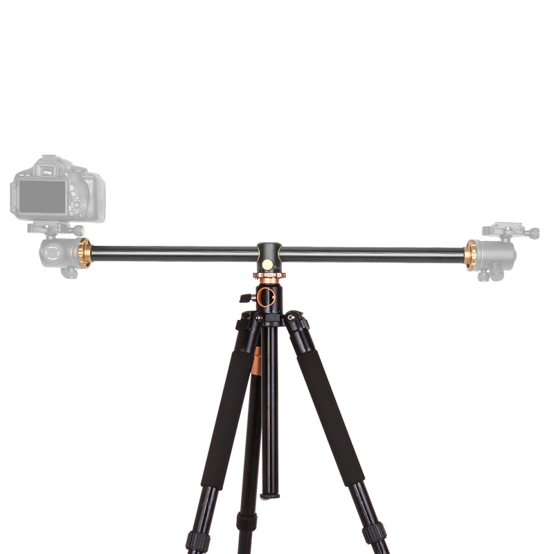 Q999H Τρίποδο με σφαιρική κεφαλή, αλουμινένιο κράμα, 4 τμήματα, φόρτωση 8 kg, πλάκα γρήγορης απελευθέρωσης