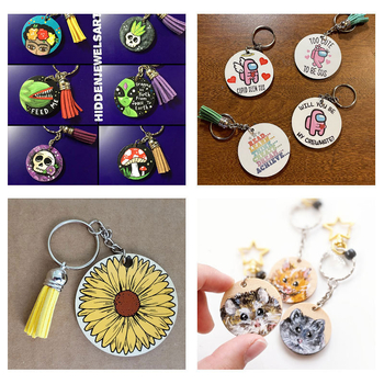 Ξύλινο κρεμαστό με γυαλισμένη επιφάνεια, ιδυλλιακό στυλ