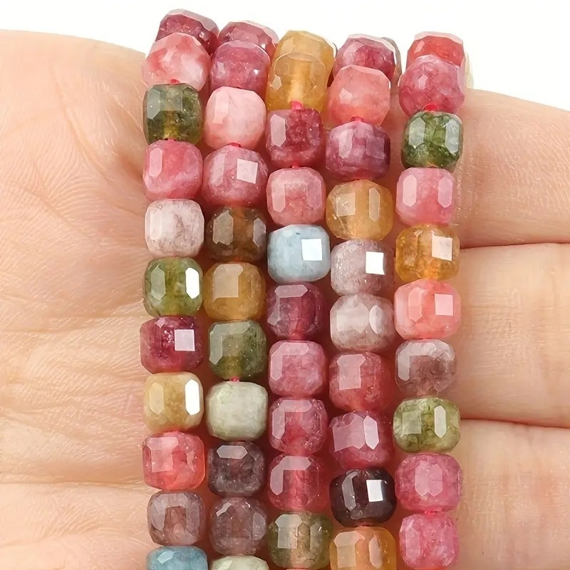 Perle pentru brățară – jad, mărgele rotunde fațetate, prelucrare optimizată (tăiere, șlefuire și lustruire), iarnă 2024