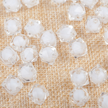 Akril gyöngyök, lazán festett