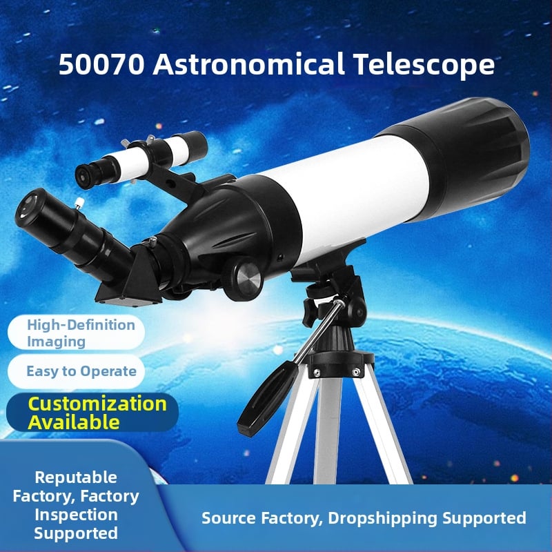 Αστρονομικό τηλεσκόπιο 50070 – Υψηλής ευκρίνειας, Μεγάλη Μεγεθυνση, Διπλής χρήσης για Παρατήρηση Ουρανού και Γης, Παρατήρηση Αστέρων και Σελήνης