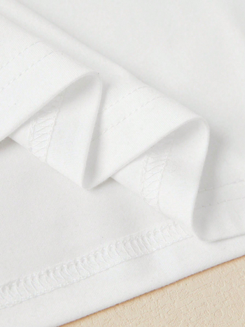 Μπλούζα τύπου T-shirt με εκτύπωση κερασιών, εφαρμοστή γραμμή, ύφασμα πολυεστέρα-ελαστάν, ραγκλάν μανίκια, στρογγυλή λαιμόκοψη