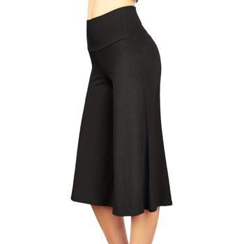 Moteriškos 3/4 ilgio tiesaus kirpimo kelnės su žemu juosmeniu, poliesterio-spandekso mišinys (≥95% poliesterio, <30% spandekso), vasara 2023.