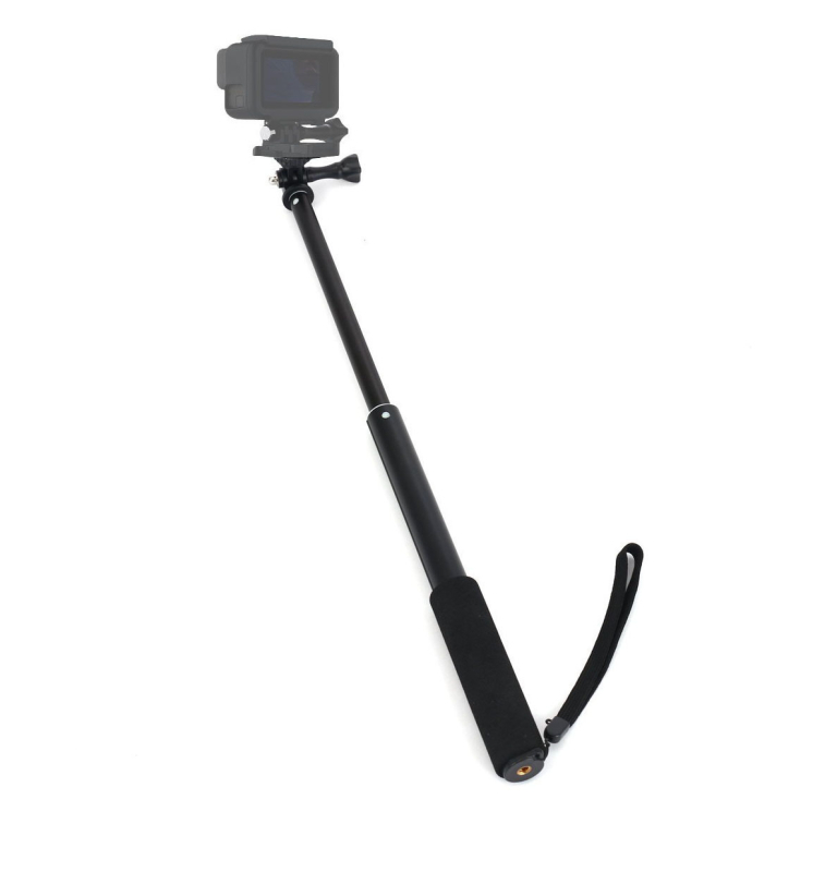 PSD GoPro συμβατό selfie-stick - τηλεσκοπική χειρολαβή, μέγιστο φορτίο 2 kg, βάρος 0,15 kg