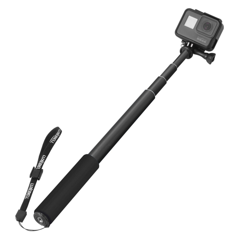 PSD GoPro συμβατό selfie-stick - τηλεσκοπική χειρολαβή, μέγιστο φορτίο 2 kg, βάρος 0,15 kg