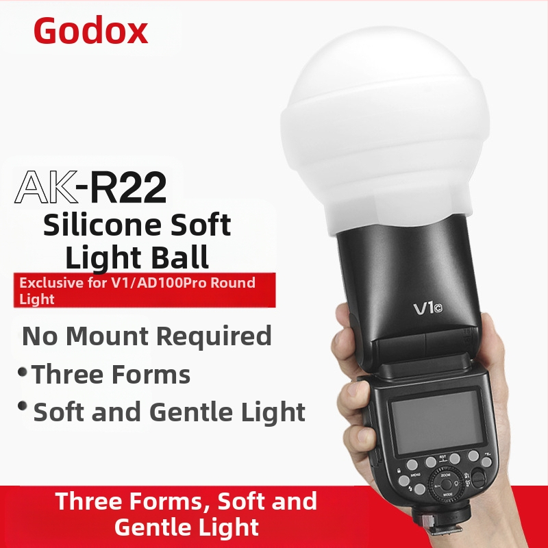 Софтбокс за светкавица AK-R22, силиконов, версия V1