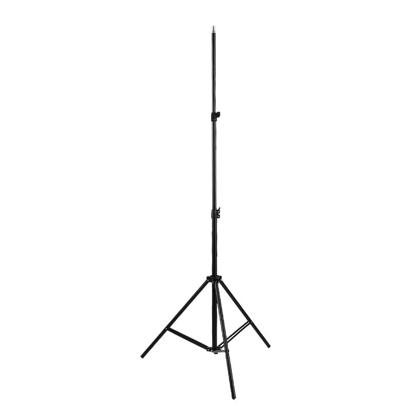 1,6 m μεταλλικό τηλεσκοπικό τρίποδο βίντεο και στήριξη φωτισμού για λήψεις, ύψος εργασίας 1,6 μ, κλειστό ύψος 55 εκ