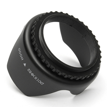 Πεταλοειδές καπό φακού για DSLR – βιδωτή βάση, OEM επεξεργασία