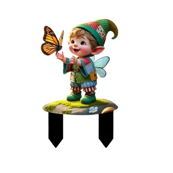 Shushuo ακρυλικός διακοσμητικός χαρακτήρας κινουμένων σχεδίων για κήπο, εξωτερική διακόσμηση αυλής — συσκευασία από χαρτόνι