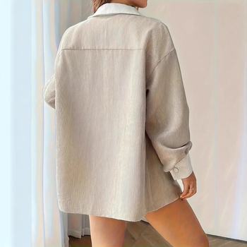 Риза-поло на райета с поло яка, дълги ръкави, пуловер стил, полиестер-спандекс бленд, стандартна дължина 50–65 см, есен 2024