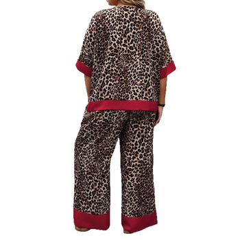 Σετ παντελόνι casual με χαλαρό ίσιο παντελόνι, πολυεστερικό ύφασμα 90–95%, άνοιξη 2025, στυλ ιαπωνο-κορεατικό καθημερινό