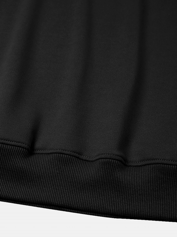 Női pamut hoodie nyomtatott betűkkel, kerek nyak, lazán szabott, hosszú ujjú – Ősz 2024