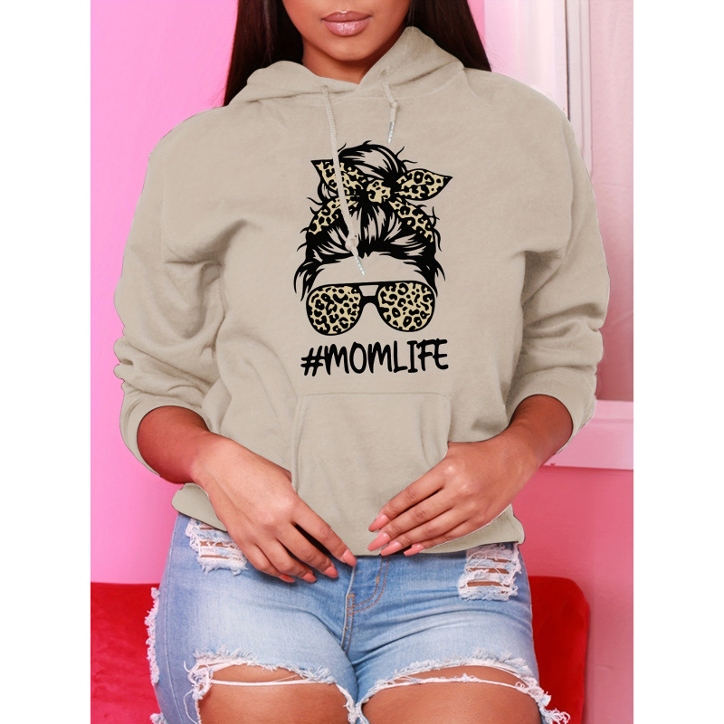 Hoodie od poliestera s mikroelastičnošću, otisak, dugi rukavi, bočne džepove, 96% poliester