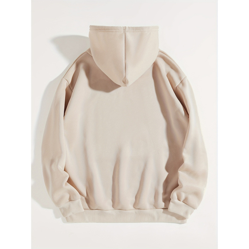 Hoodie od poliestera s mikroelastičnošću, otisak, dugi rukavi, bočne džepove, 96% poliester
