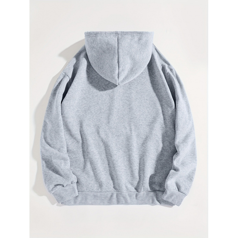 Hoodie od poliestera s mikroelastičnošću, otisak, dugi rukavi, bočne džepove, 96% poliester