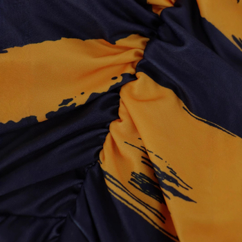 HANI Εκτυπωμένο γυναικείο σετ δύο τεμαχίων χωρίς μανίκια, παντελόνι με μήκος 9/10, πολυεστέρας-ελαστάν, κομψό καλοκαιρινό στυλ (Summer 2024)