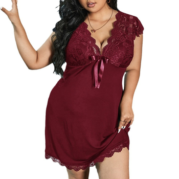 Φόρεμα από δαντέλα με V-λαιμό, Ευρο-Αμερικανικό στυλ, Midi μήκος, 3/4 μανίκια