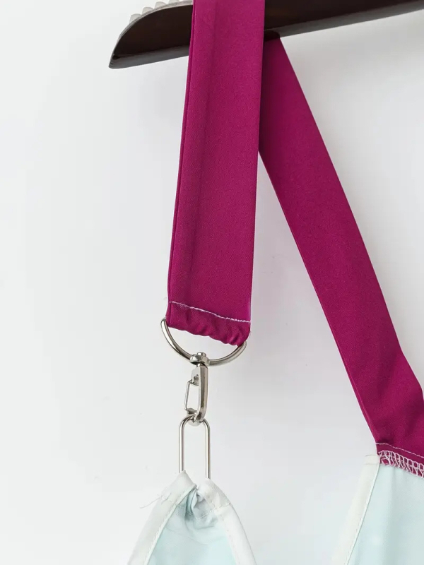 Moterų kombinezonas su gėlių spausdiniu, aukštas liemuo, nugaros petnešos, ilgos kelnės, keturių krypčių elastingumas, poliesteris